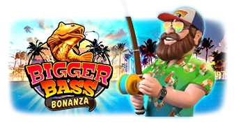 Bigger Bass Bonanza oyununun kapak görseli
