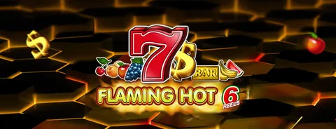 Flaming Hot 6 Reels oyununun kapak görseli