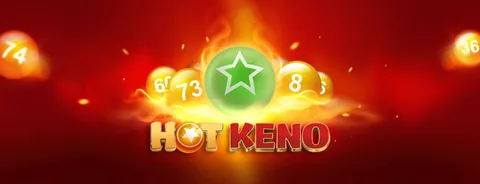 Hot Keno oyununun kapak görseli